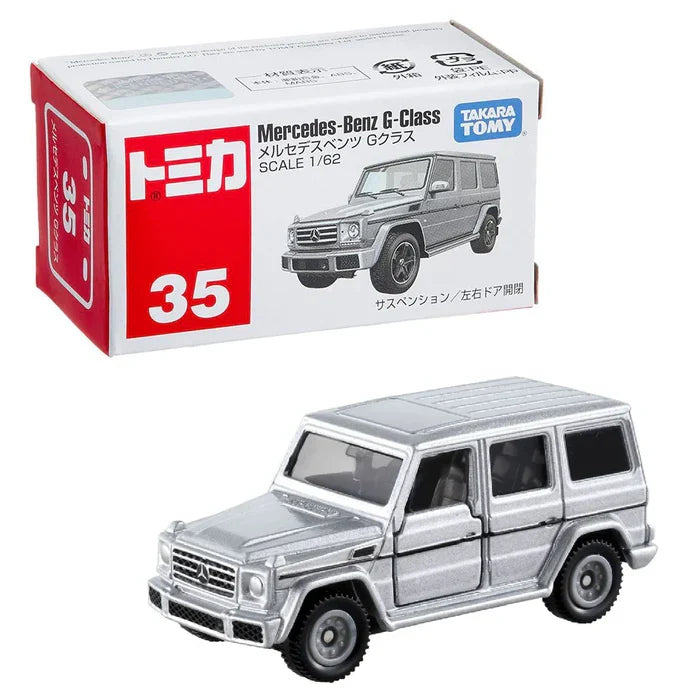 TAKARA TOMY MERCEDES-BENZ G-CLASS 1/62 SCALE NO:35