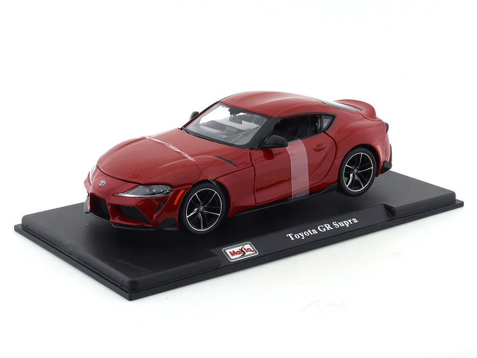 MAISTO TOYOTA GR SUPRA DIECAST MODEL (RED) 1/24 SCALE 52917R