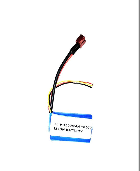 7.4V 1500MAH 18500 LI-ION BATTERY