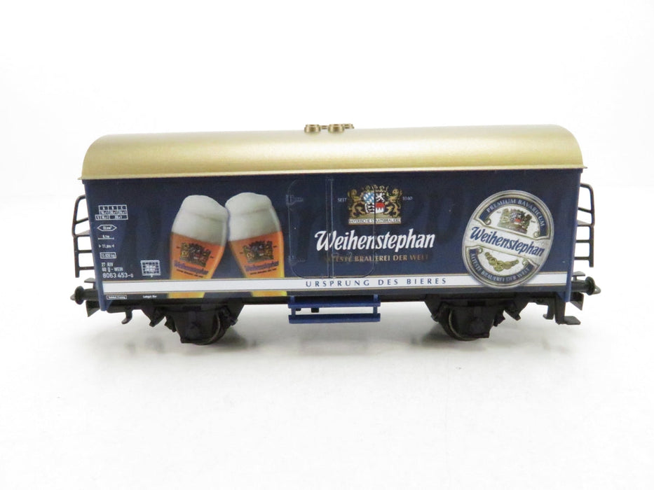 MARKLIN H0 44209 1:87 Scale Beer Car “Weihenstephan” – Detailed Model Freight Car