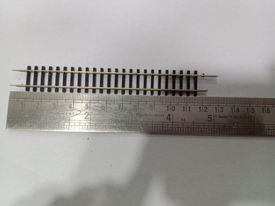 N SCALE STRAIGHT  TRACK 120MM