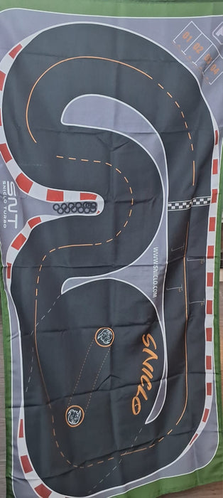 SNICLO TURBO RACING TRACK MAT (GREEN) 1:76 SCALE (1600MM X 75MM)