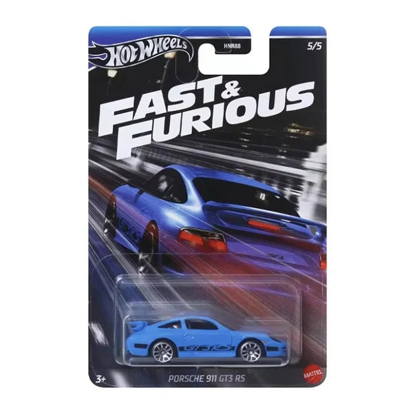 HOTWHEELS FAST & FURIOUS HNR88 PORSCHE 911 GT3 R5