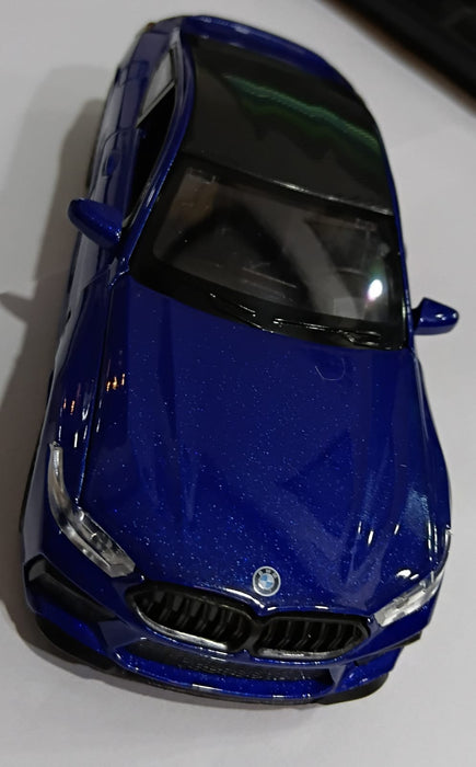 DIECAST BMW IIM8 1:32 SCALE MODEL CAR BLUE (D21006)