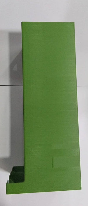DUAL BATTERY DISPENSER HOLDER FOR 100AA AND 100AAA BATTERIES GREEN