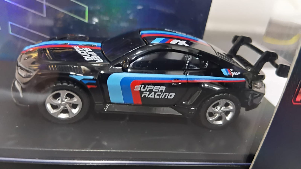 MINI RC CAR SMALL POCKET (SUPER RACING) 1:64 SCALE MODEL HG4-107