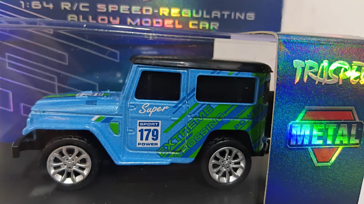 MINI RC CAR SMALL POCKET (SPORT 179 POWER) 1:64 SCALE MODEL HG4-106