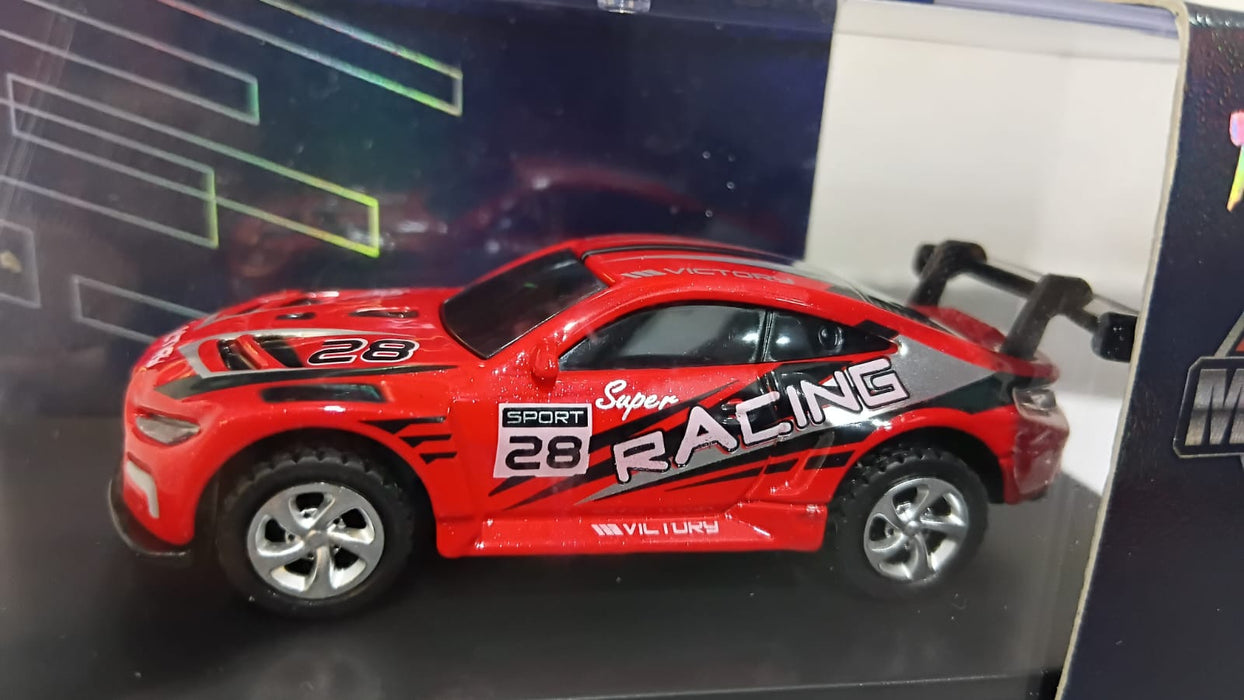 MINI RC CAR SMALL POCKET (SPORTS RACING VICTORY 28) 1:64 SCALE MODEL HG4-107