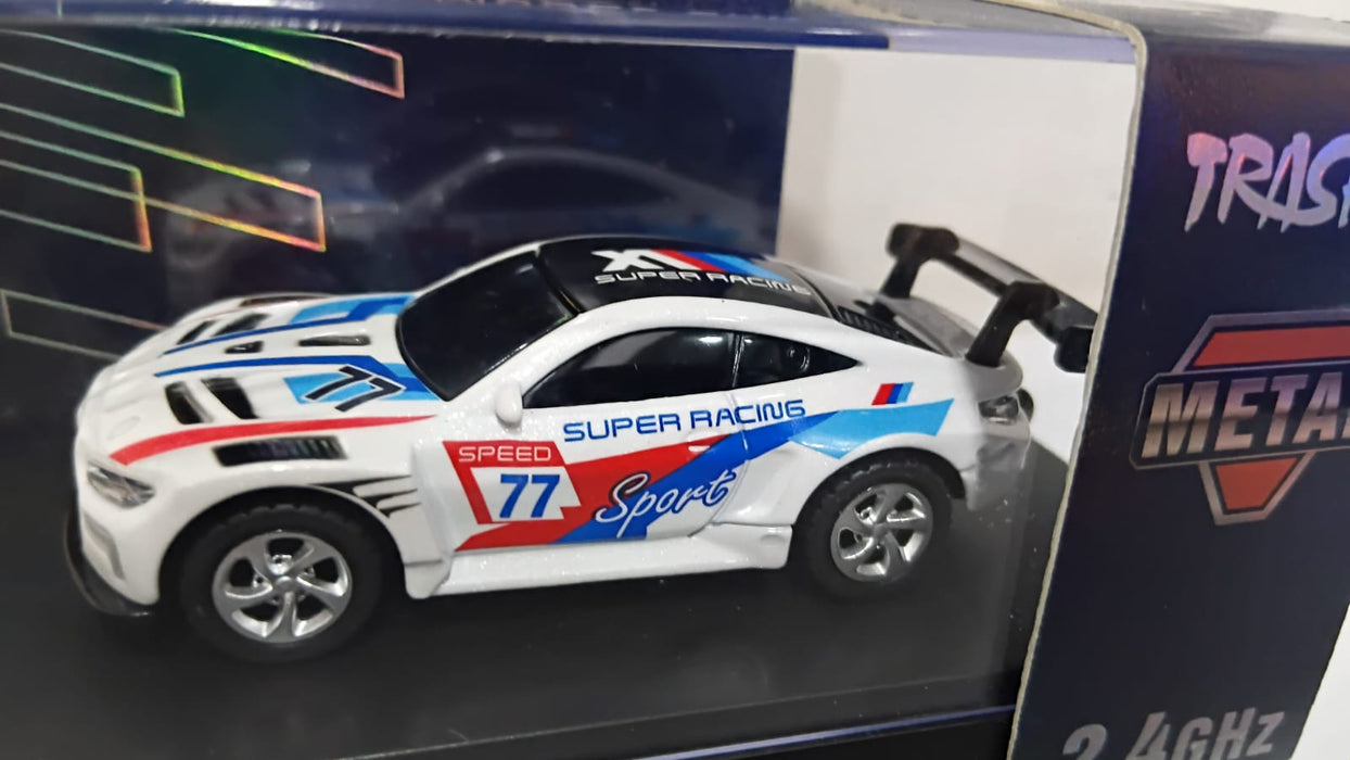 MINI RC CAR SMALL POCKET (SUPER RACING 77) 1:64 SCALE MODEL HG4-107