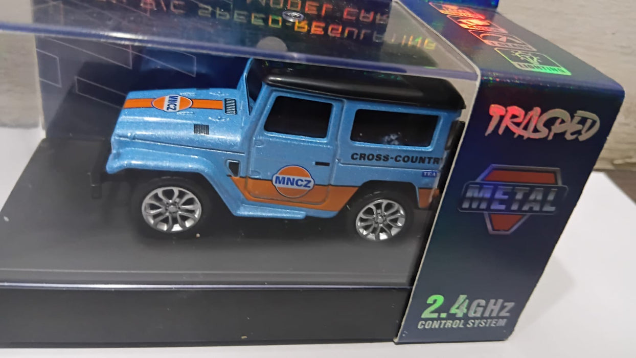 MINI RC CAR SMALL POCKET (CROSS COUNTRY MNCZ) 1:64 SCALE MODEL HG4-106