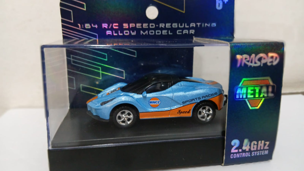 MINI RC CAR SMALL POCKET (SPORTS RACING 06) 1:64 SCALE MODEL HG4-110
