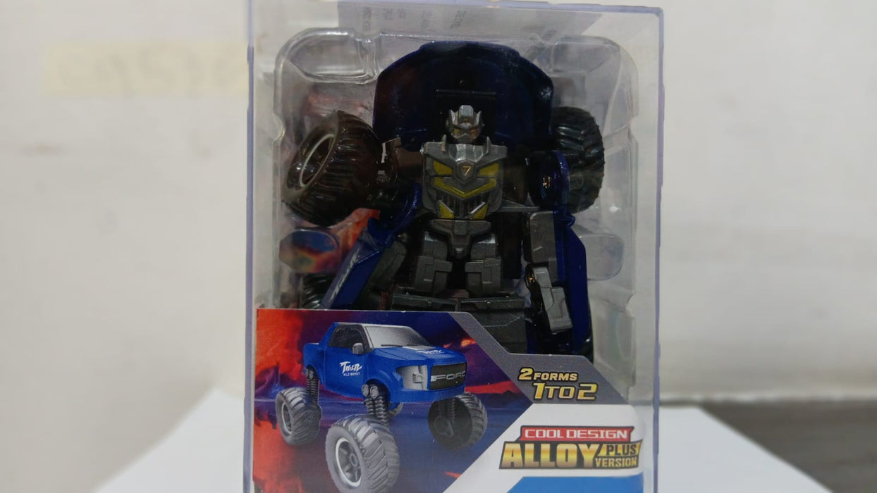 DIE CAST TRANSFORMING ROBOT TOYS DUAL ALLOY DEFORM METALBOY WITH MAGE VS EAGLE