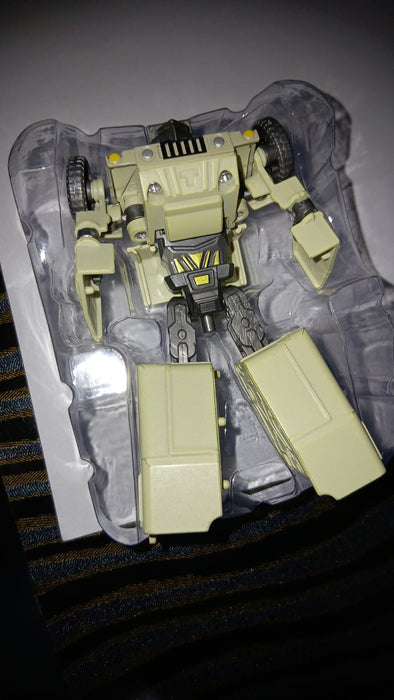 DIE CAST TRANSFORMING ROBOT TOYS DUAL ALLOY DEFORM METALBOY WITH ARMORED VEHICLE VS BARRIED