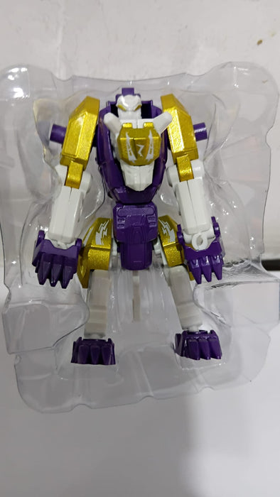 DIE CAST TRANSFORMING ROBOT TOYS DUAL ALLOY DEFORM METALBOY WITH TIGER KING VS HUMAN FORM