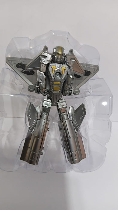 DIE CAST TRANSFORMING ROBOT TOYS DUAL ALLOY DEFORM METALBOY WITH J20 VS STORM