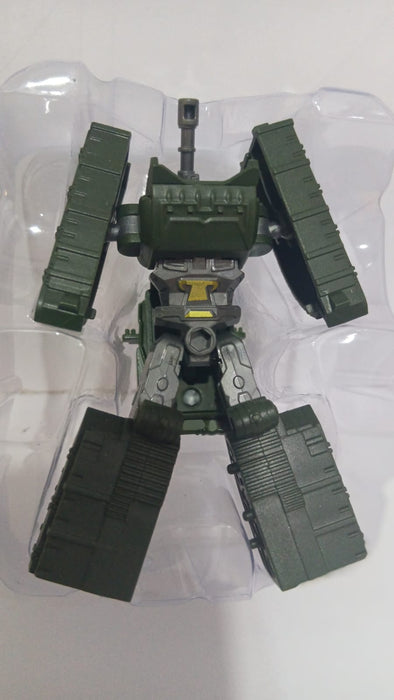 DIE CAST TRANSFORMING ROBOT TOYS DUAL ALLOY DEFORM METALBOY WITH TANK VS FIELD