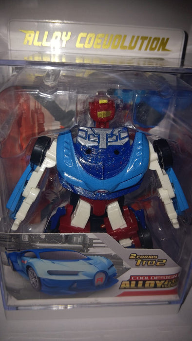 DIE CAST TRANSFORMING ROBOT TOYS DUAL ALLOY DEFORM METALBOY WITH RANGER VS ICE SOUL