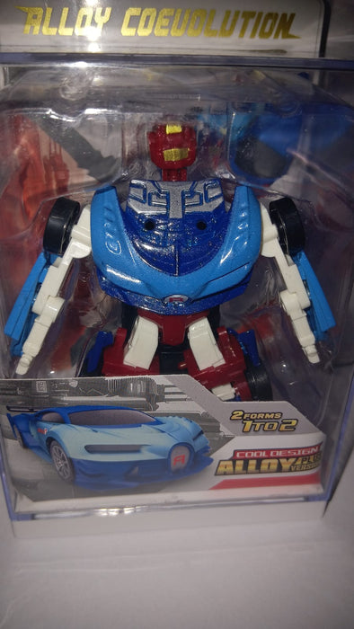 DIE CAST TRANSFORMING ROBOT TOYS DUAL ALLOY DEFORM METALBOY WITH RANGER VS ICE SOUL