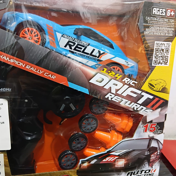 RC DRIFT CAR II RETURNS 1:24 SCALE 4WD 2.4G WITH LIGHT SC24A08