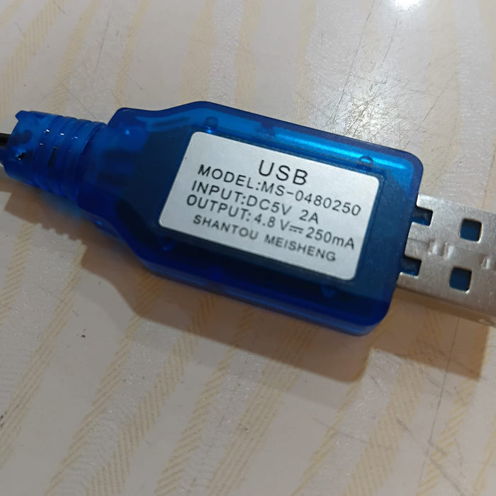 BATTERY CHARGER USB 4.8V JST-SM CONNECTOR