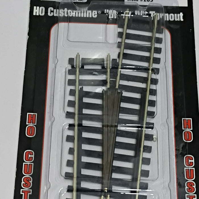 HO SCALE LEFT TURNOUT ATL285 -CODE 100 #8 MARK IV