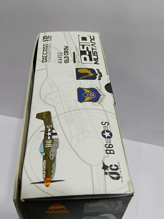 JC Wings P-51D Mustang 1:72 Scale Diecast Airplane – US Air Force 357th FG 363rd FS (JCW-72-P51-004)