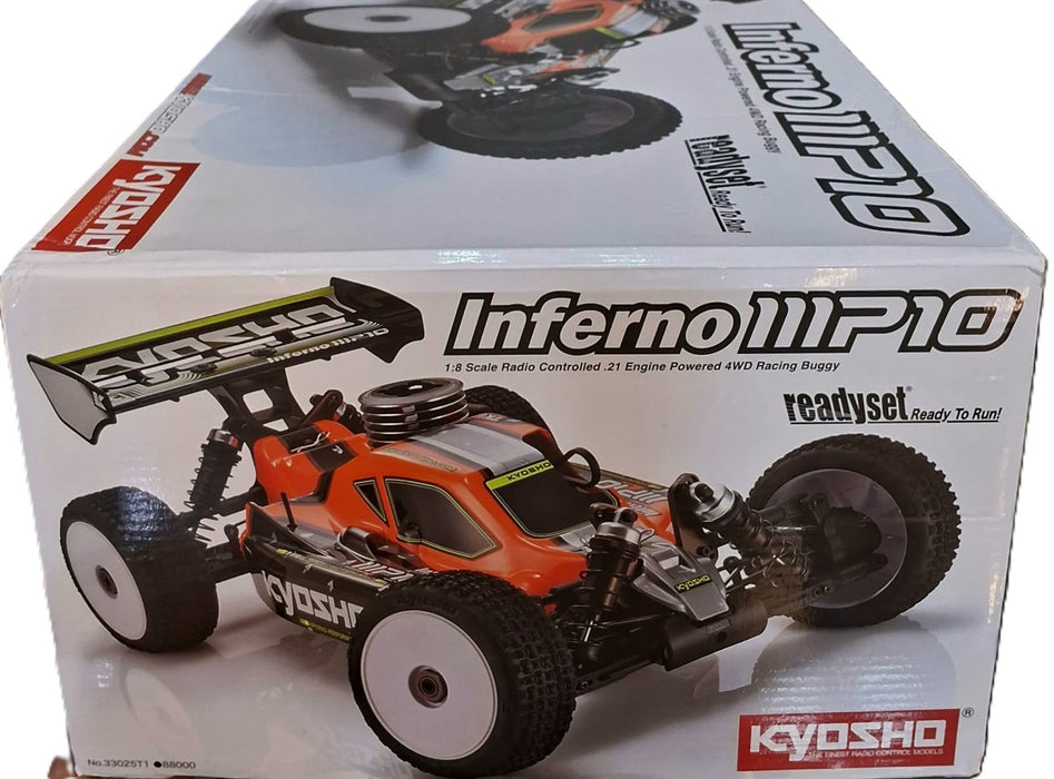 KYOSHO 1/8 Inferno MP10 GP Nitro 4WD Buggy RTR (33025T1B)