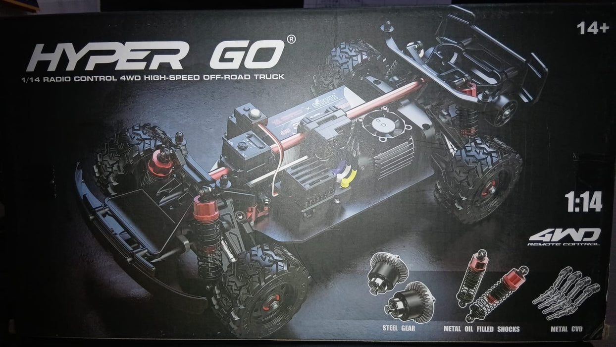 MJX 14211 HYPER GO 4WD 1/14 RC TRUCK BRUSHLESS