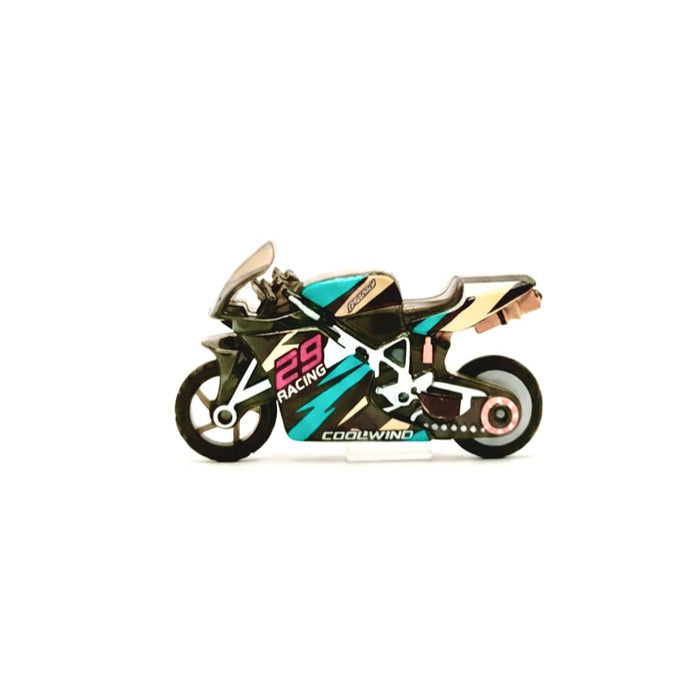 MINI PULL BACK BIKE WITH SPARKS 29 RACING COOLWIND
