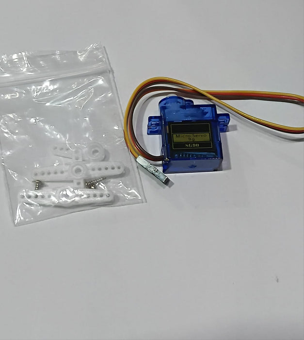SERVO SG 90 9Gm MINI MICRO180 DEGREES 5V(Plastic)