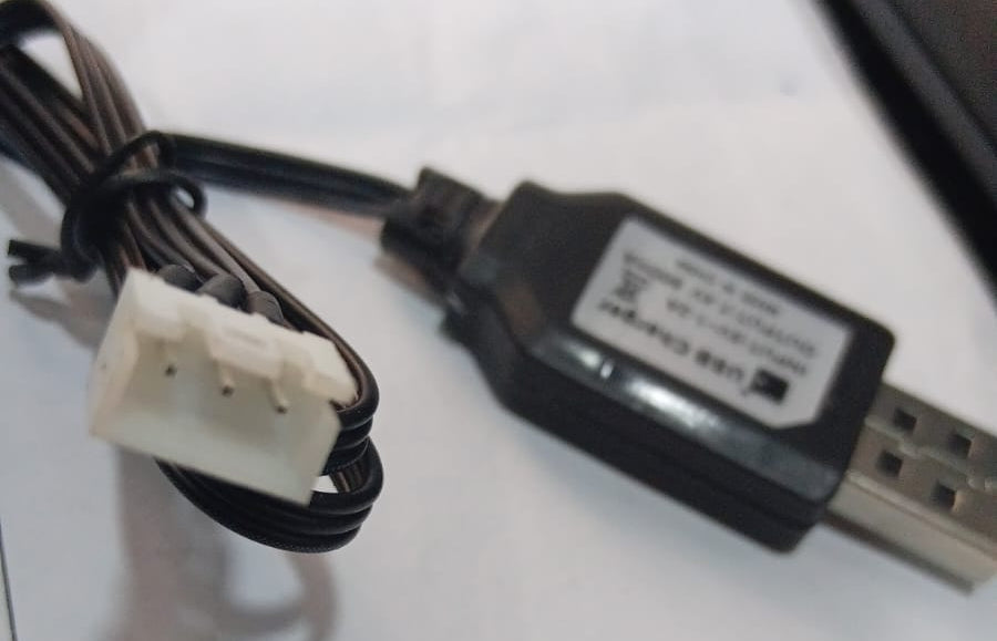 USB CHARGER INPUT 5V~1-2A OUTPUT 7.4V 800MA