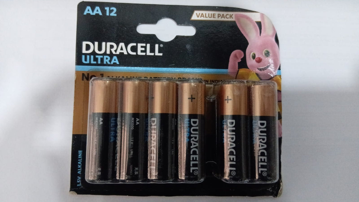 AA DURACELL ULTRA 1.5v PACK OF 12