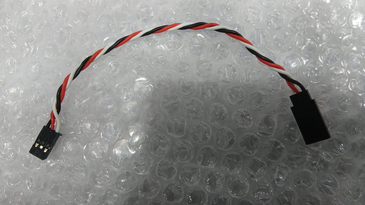 SAFECONNECT TWISTED 15CM 22AWG SERVO LEAD EXTENTION (FUTABA) CABLE