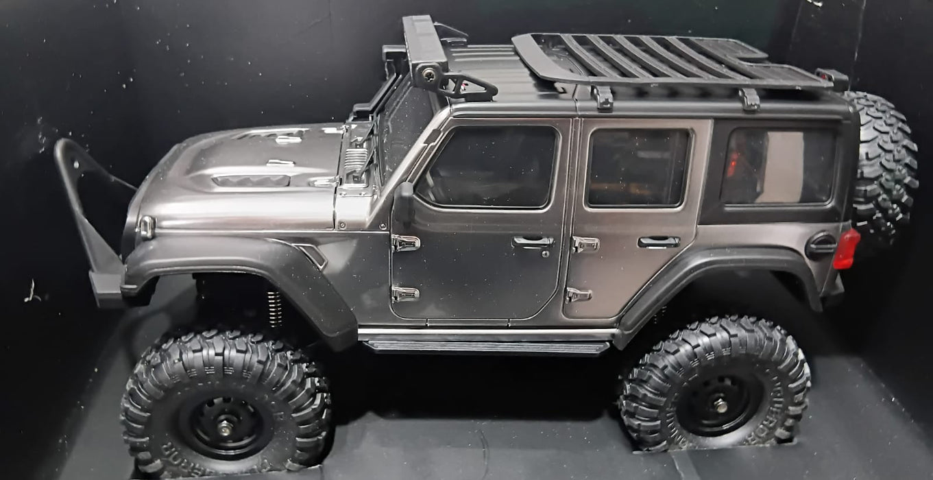 APEX RACING RALLY HB-R1606 1:16 2.4G 4WD IPX4 WATER PROOF RTR R/C CAR SILVER COLOR