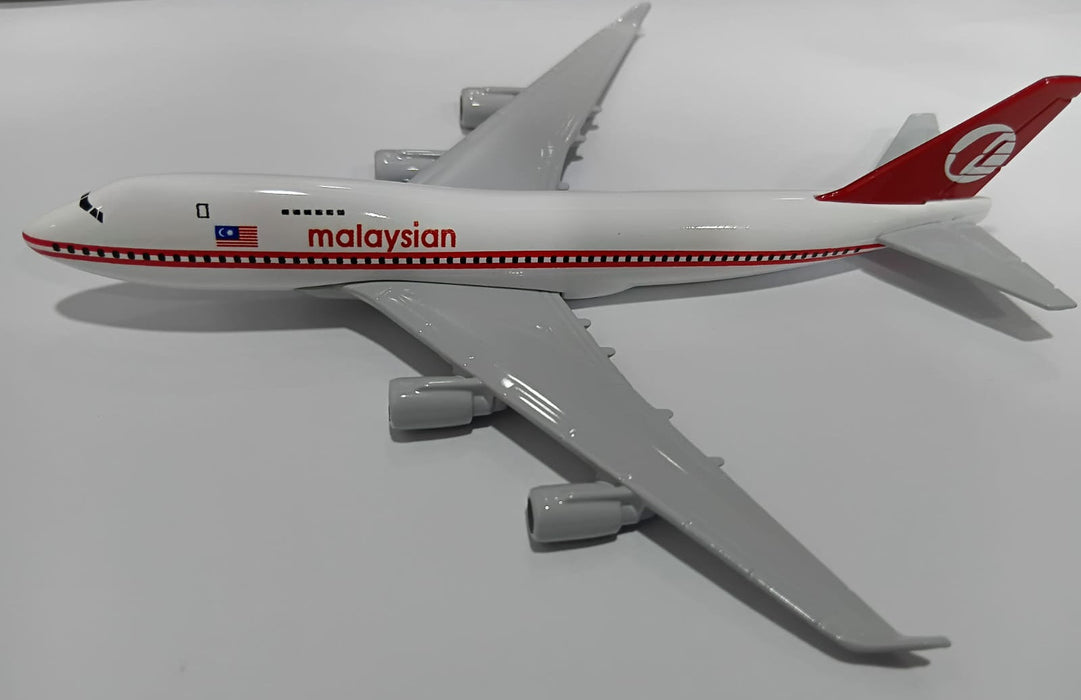 AIRPLANE DIECAST MALAYSIAN A380 16CM