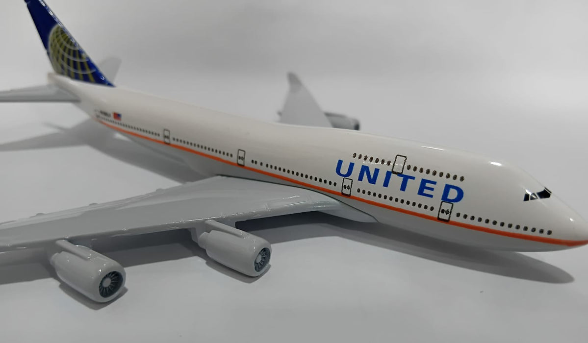 AIRPLANE DIECAST UNITED N199UA A380 16CM