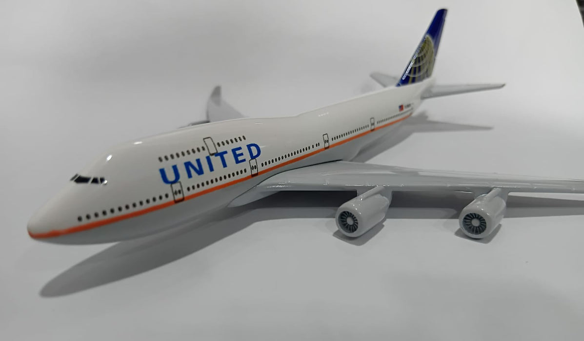 AIRPLANE DIECAST UNITED N199UA A380 16CM