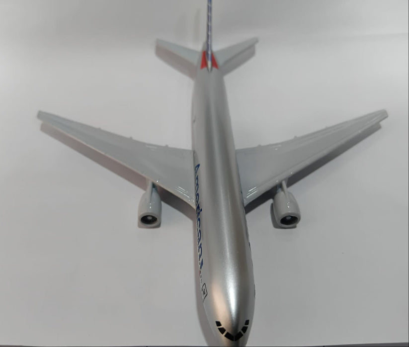 AIRPLANE METAL DIECAST AMERICAN N755AN A380 16CM