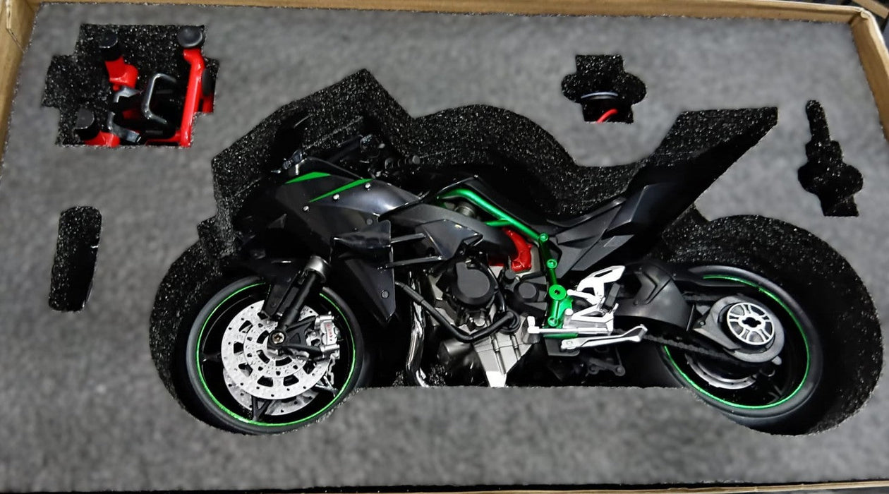 DIE CAST 1/10 0754-1 ALLOY SPRAY SPEED KAWASAKI MOTORCYCLE