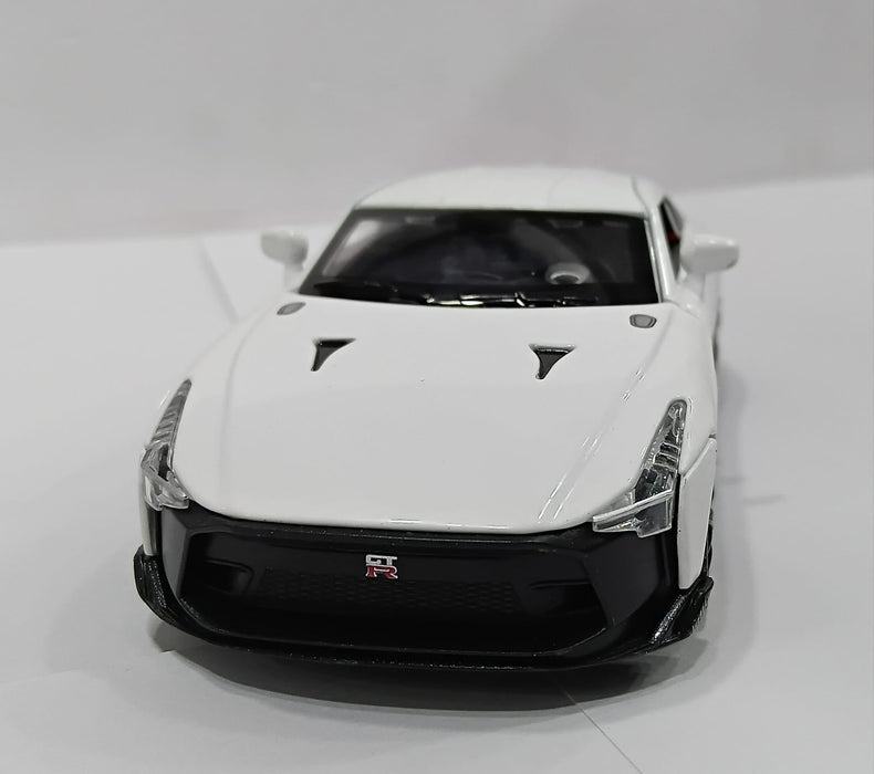 NISSAN GT-R50 D21012 1/32 ALLOY CAR DIECAST MODEL WHITE COLOR