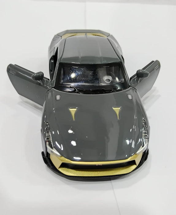 NISSAN GT-R50 D21012 1/32 ALLOY CAR DIECAST MODEL GREY COLOR