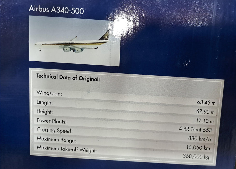 THE SINGAPORE AIRLINES HERITAGE SERIES 3-THE ESSENTIAL MODEL PLANE COLLECTION