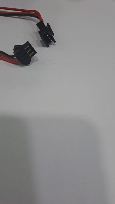 BLACK JST 3 PIN CONNECTOR MALE/FEMALE SET