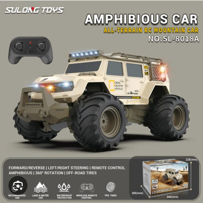 SULONG RC CAR AMPHIBIOUS MOUNTAIN 1/14 SCALE SL-8018A