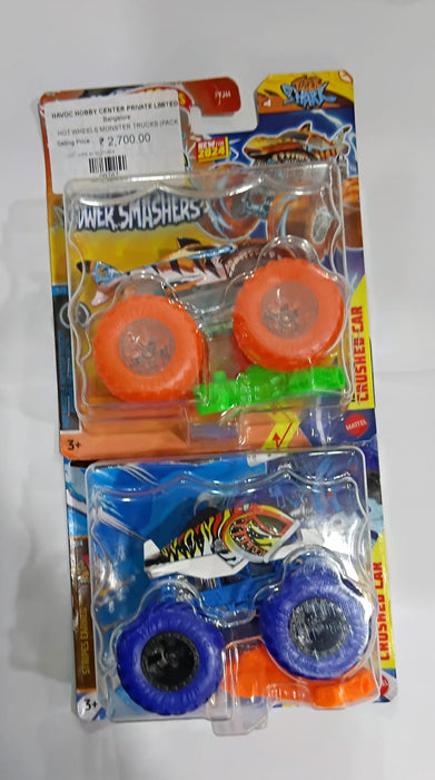 HOT WHEELS MONSTER TRUCKS (PACK OF 2) DIECAST (9C4K)
