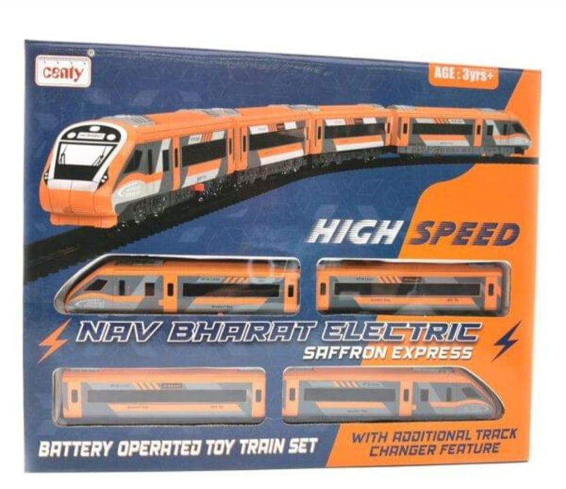 NAV BHARAT HIGH-SPEED TRAIN (ORANGE/WHITE)