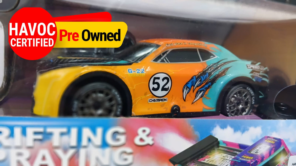 RC CAR DRIFTING &amp; SPRAYING HIGH 4WD MODEL NO US019 QUALITY PRE-OWNED 25% OFF