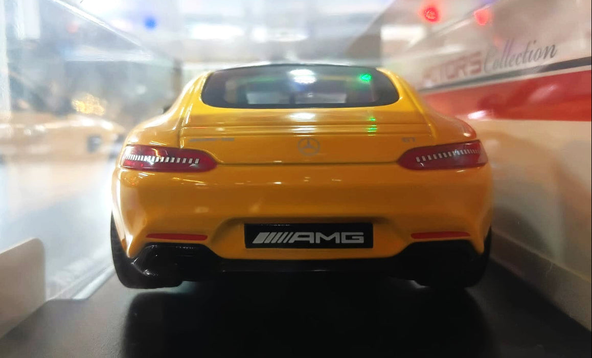 MAISTO #51134YL 1/24 MERCEDES-AMG GT DIE-CAST YELLOW