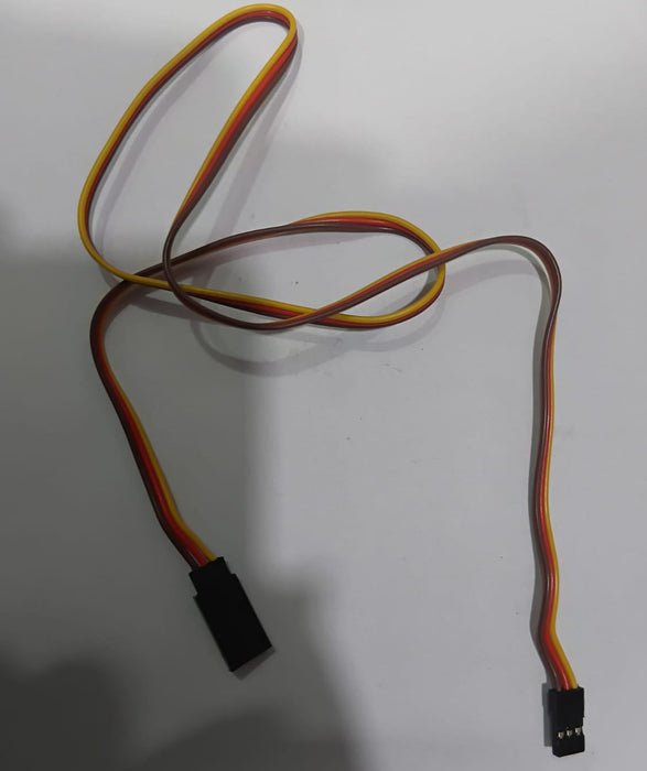 SAFECONNECT FLAT 60CM 22AWG SERVO LEAD EXTENSION (JR) CABLE