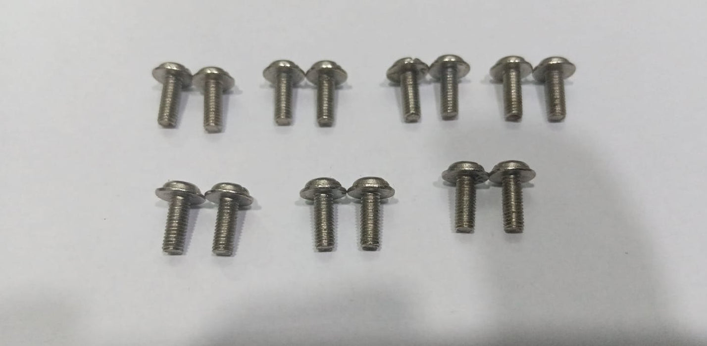 2MM X 6MM STAR BOLTS (PACK OF 14)